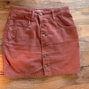 Billabong Goodlife cord skirt